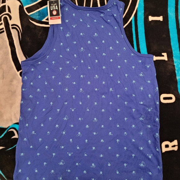 Nike Royal Blue USA Graphic Tank - Picture 3 of 7